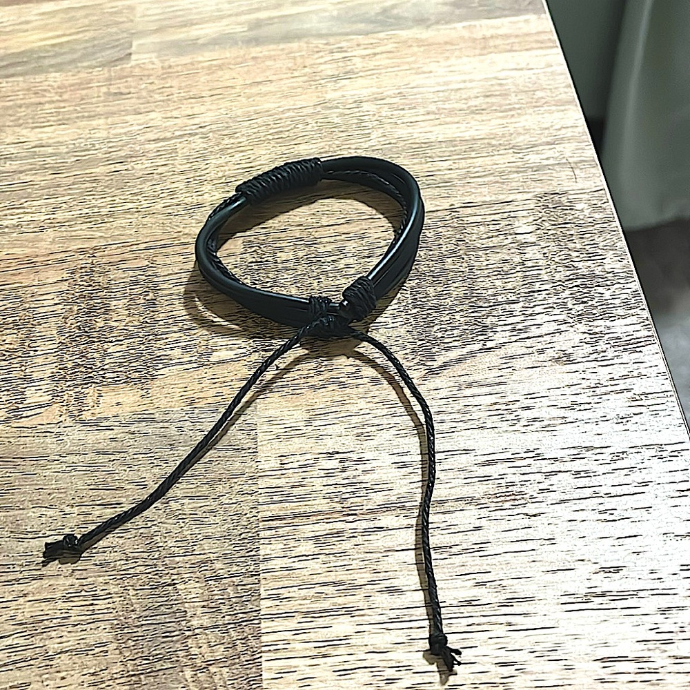 Black Resizable Bracelet